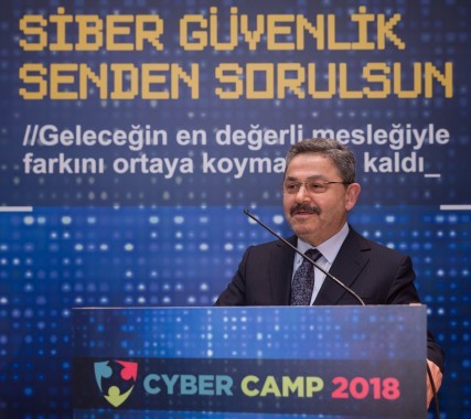 CyberCamp 2018 Sayın Ahmet Akça' nın katılımıyla tamamlandı